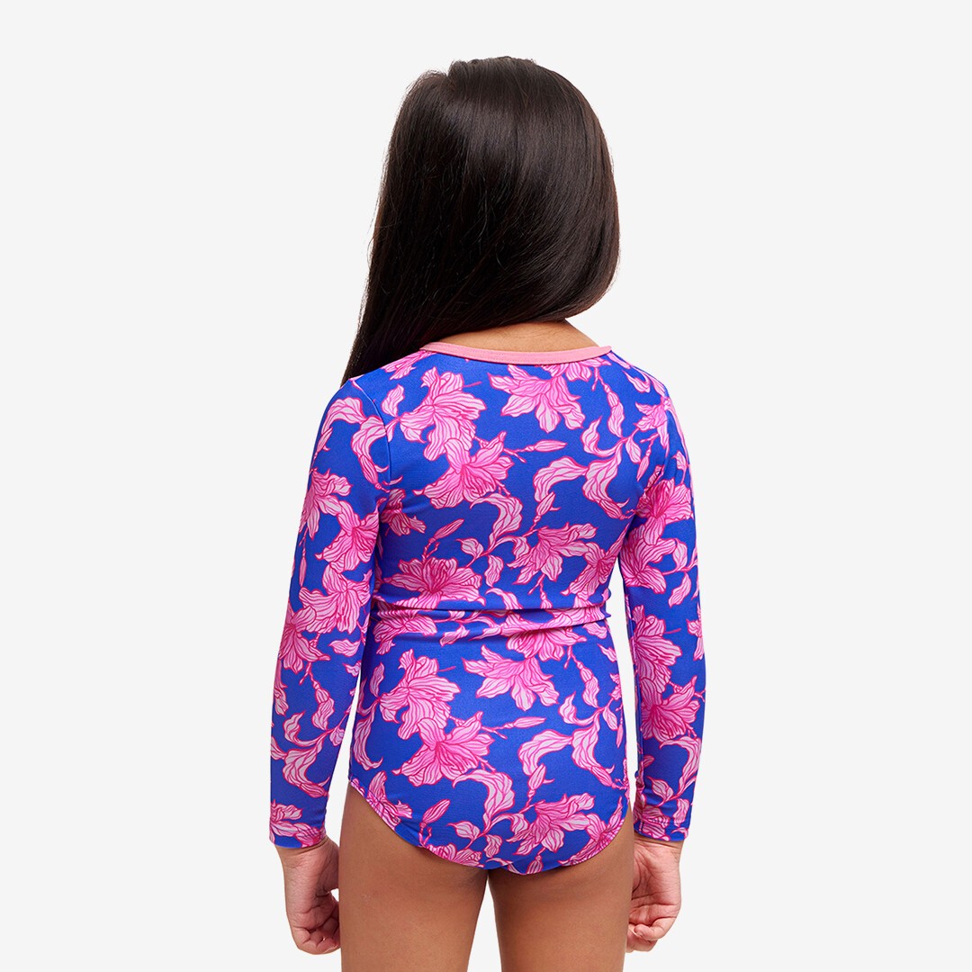 Perfect Petal Toddler Girl's Sun Cover One Piece