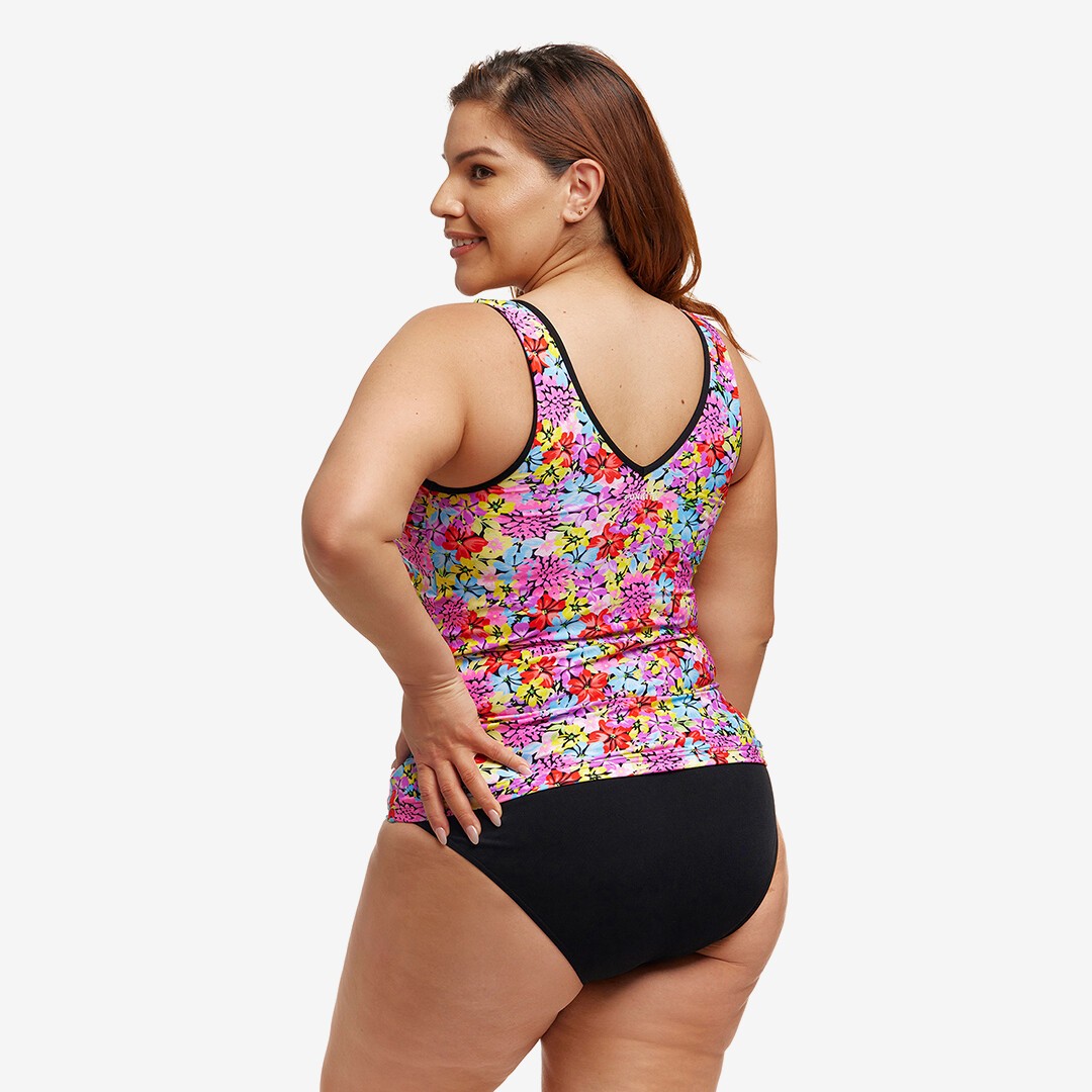 Zip tankini top cheap