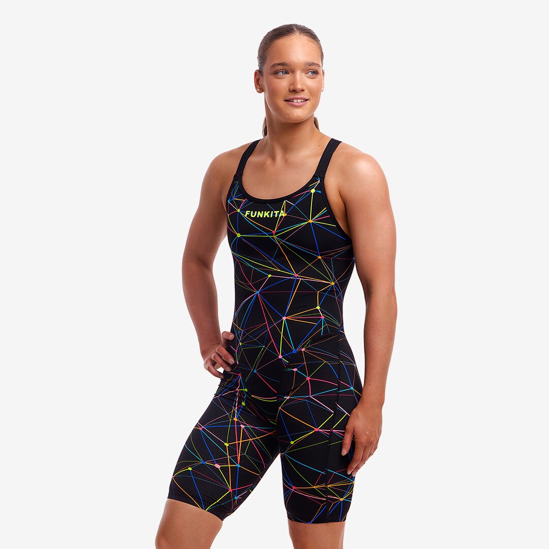 Funkita Fast Legs One Piece Star Sign Ladies Swimwear