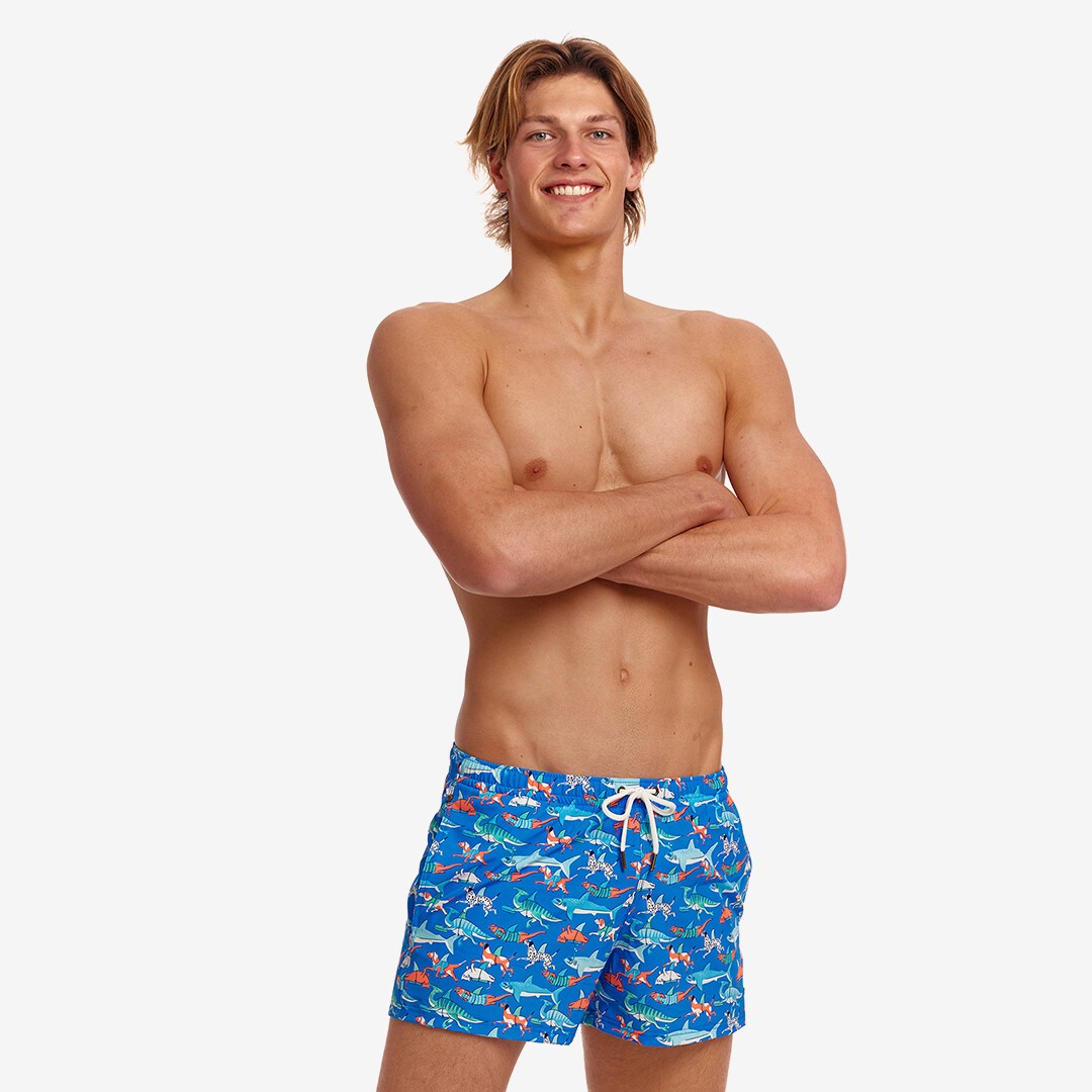 Fin Swimming Men's Shorty Shorts Short
