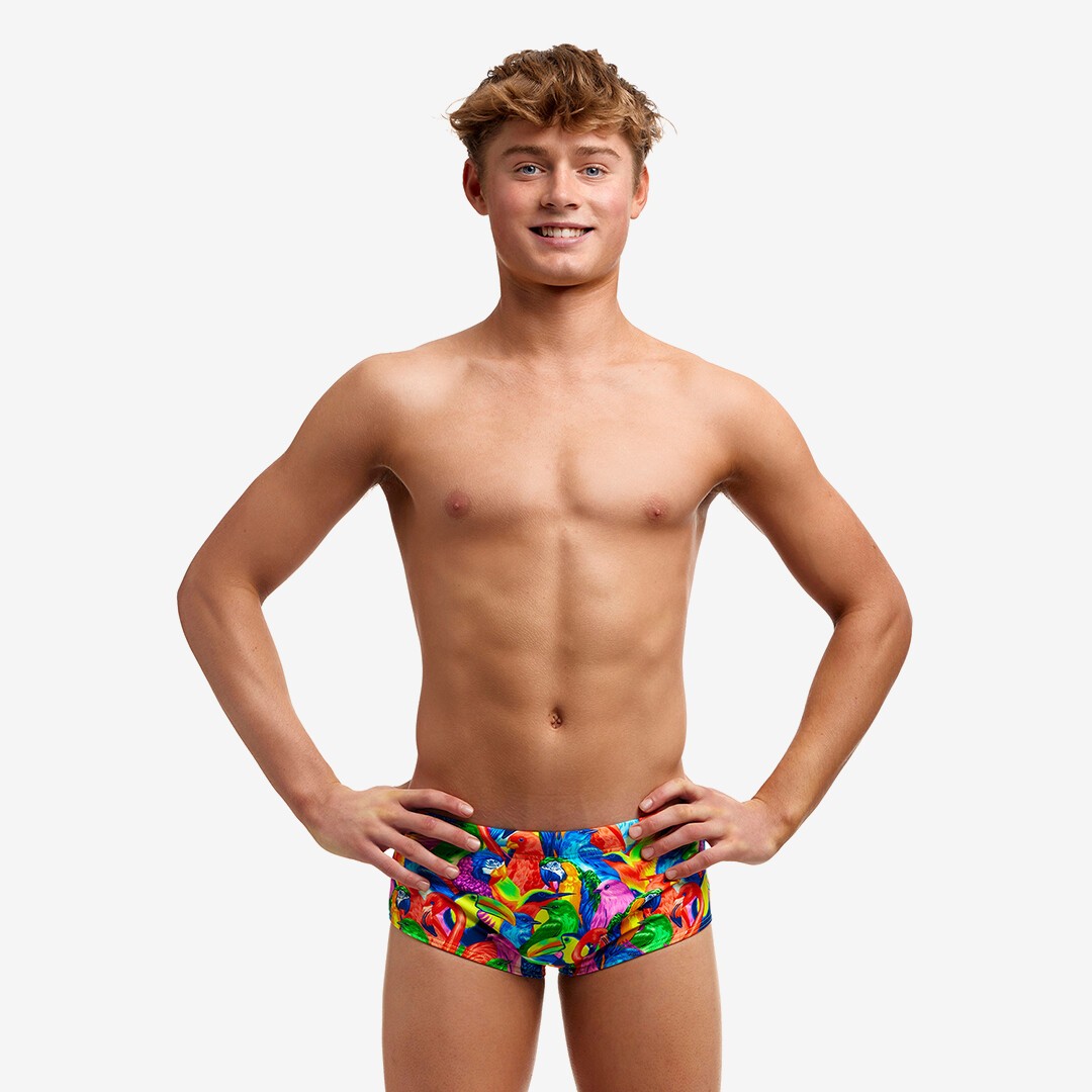 Bright Birds Boy's Sidewinder Trunks