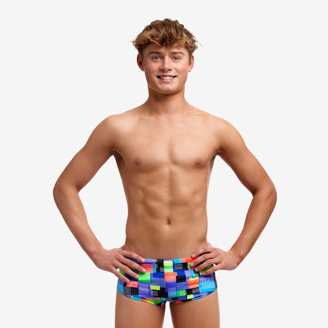 Chip Set Boy's Sidewinder Trunks