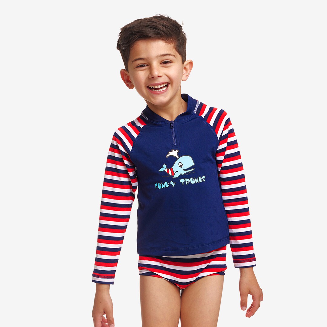 Riviera Toddler Boy's Zippy Rash Vest