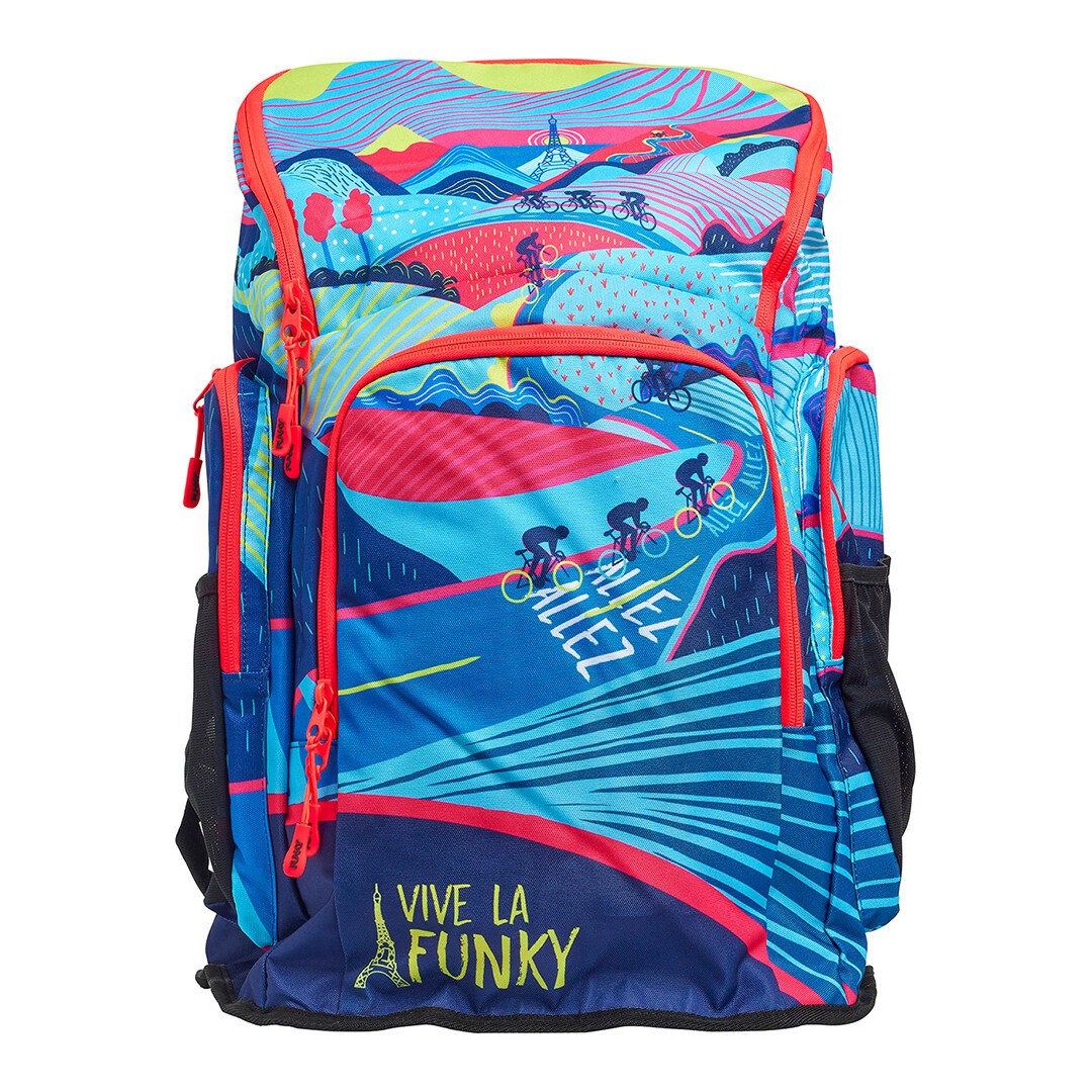 Funky Space Case Backpack Vive La Funky Swim Equipment