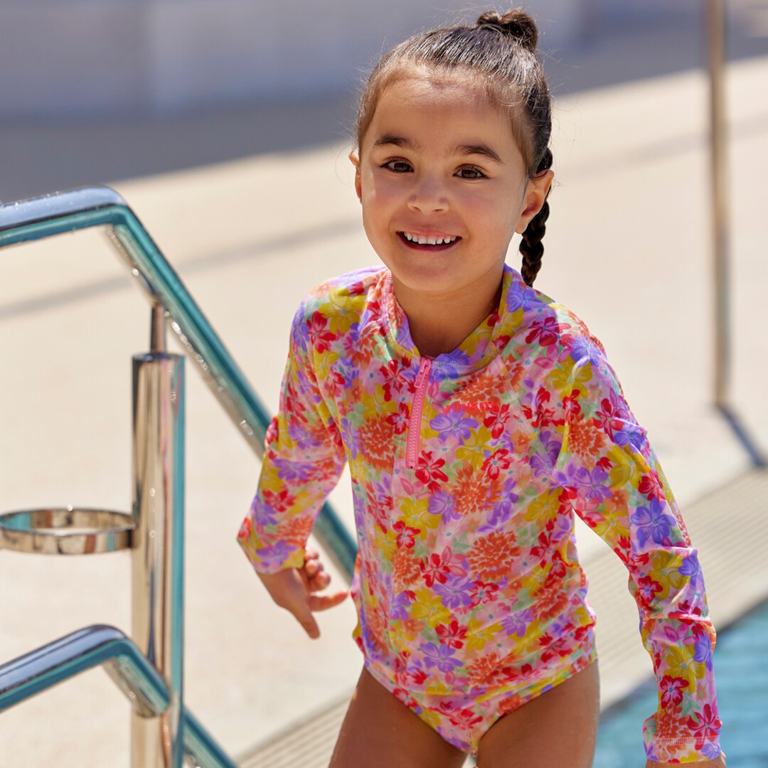 Funkita Zippy Sun Protection Rash Vest Summer Garden Toddler