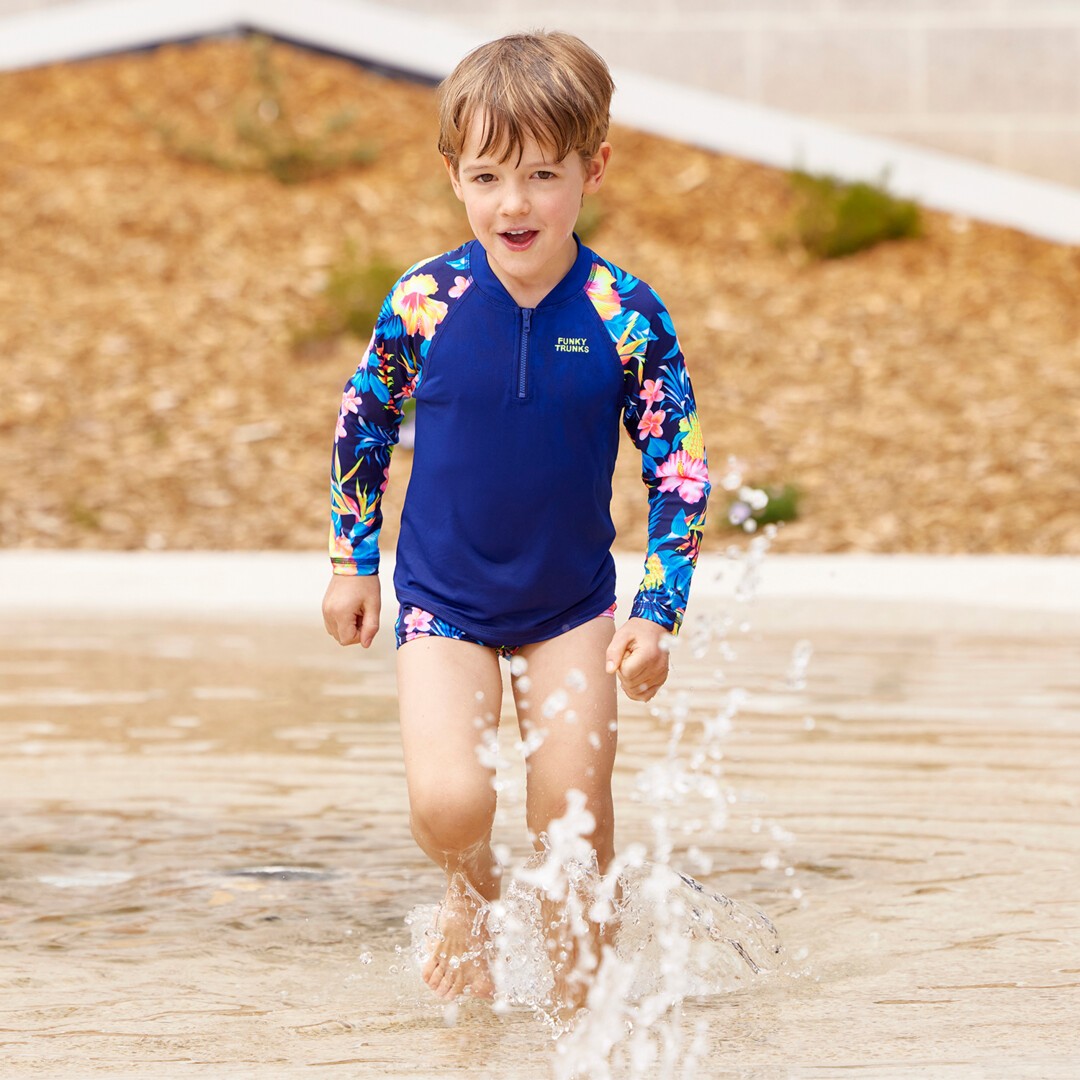 In Bloom Toddler Boy's Zippy Rash Vest