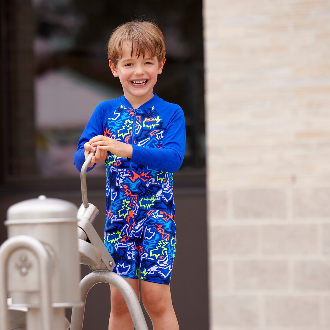 Broken Hearts Toddler Boy's Go Jump Suit