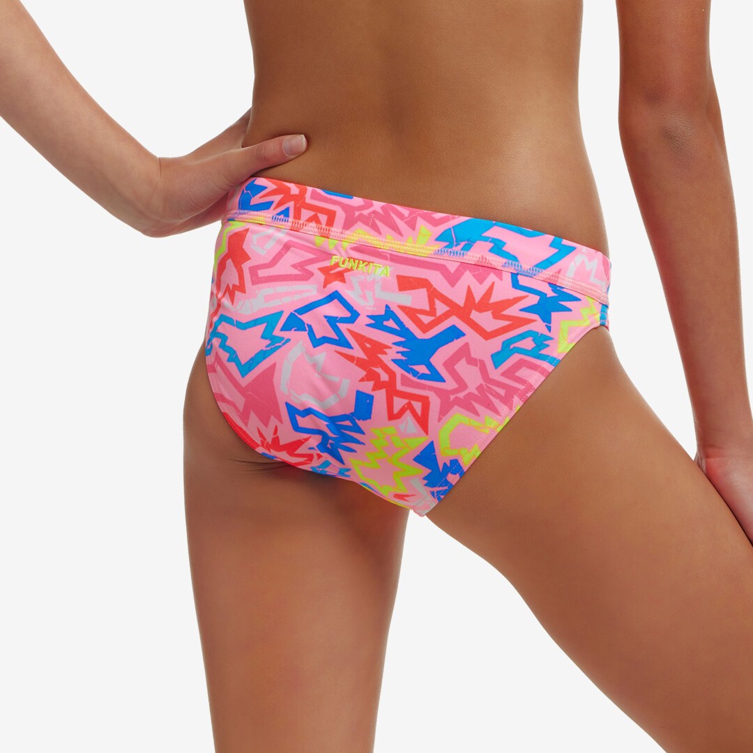 Girls swimwear briefs discount