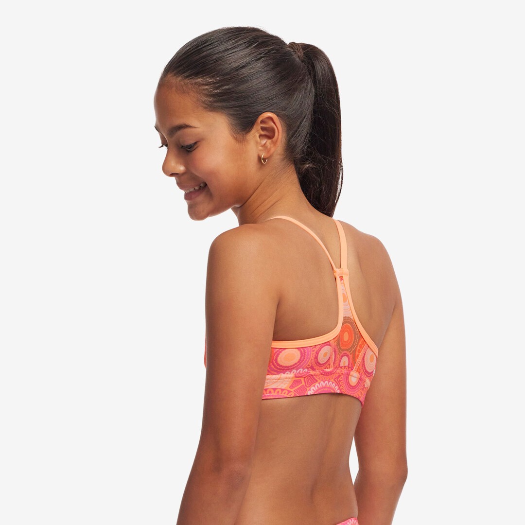 Ahelhe Girl's Swim Crop Top