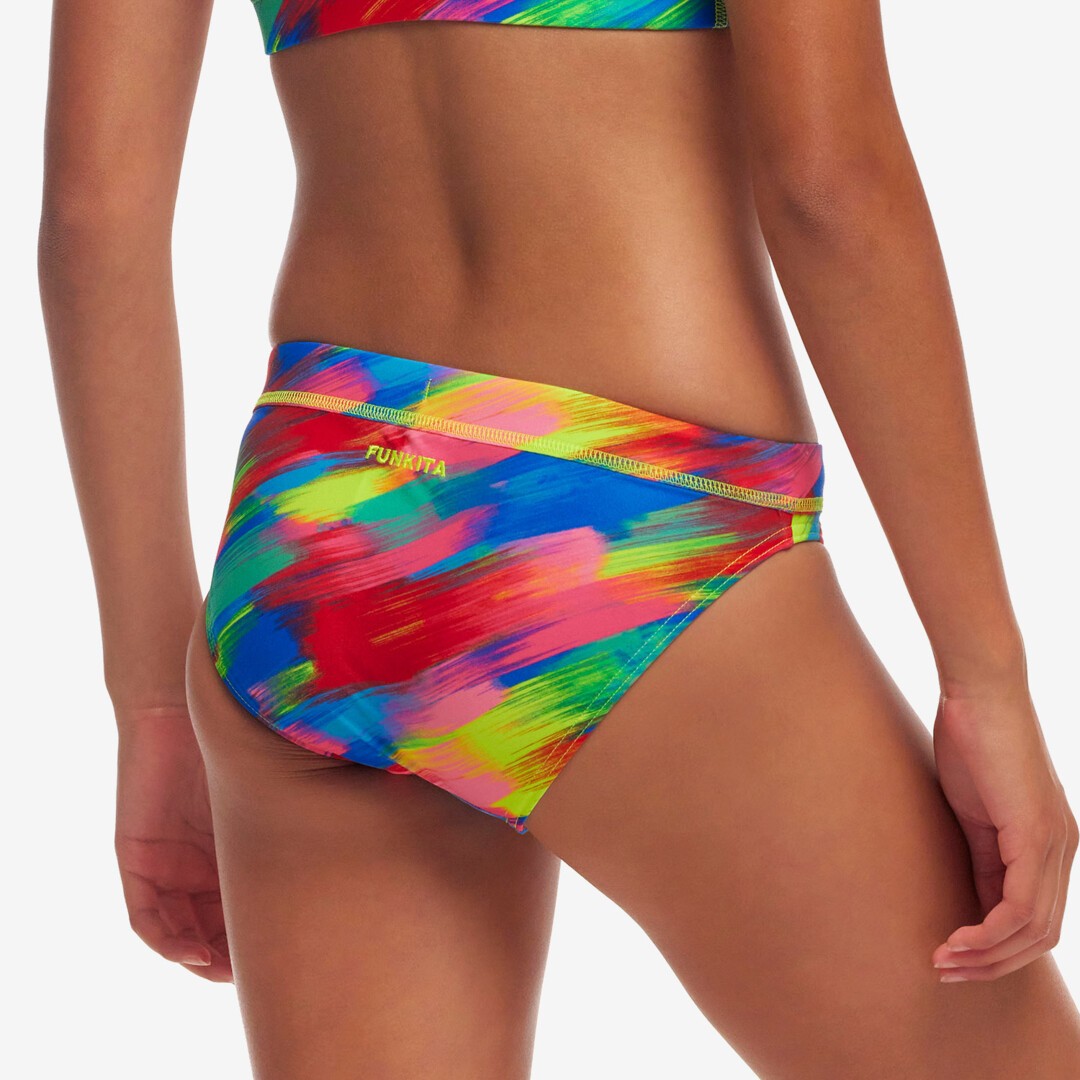 Stroked Girl's Sports Brief