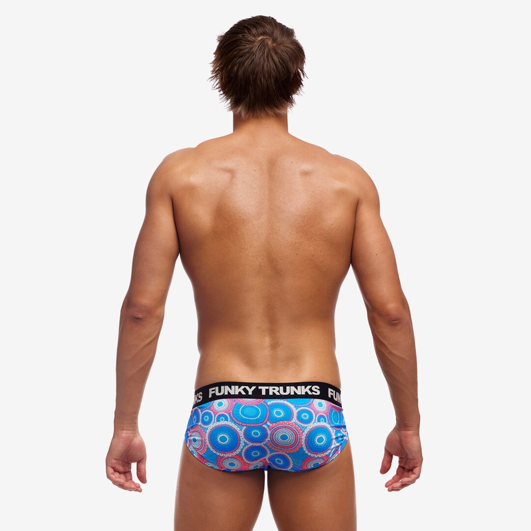 Bundjalung Blue Men's Underwear Briefs