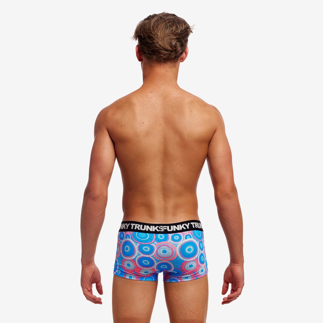 Bundjalung Blue Boy's Underwear Trunks