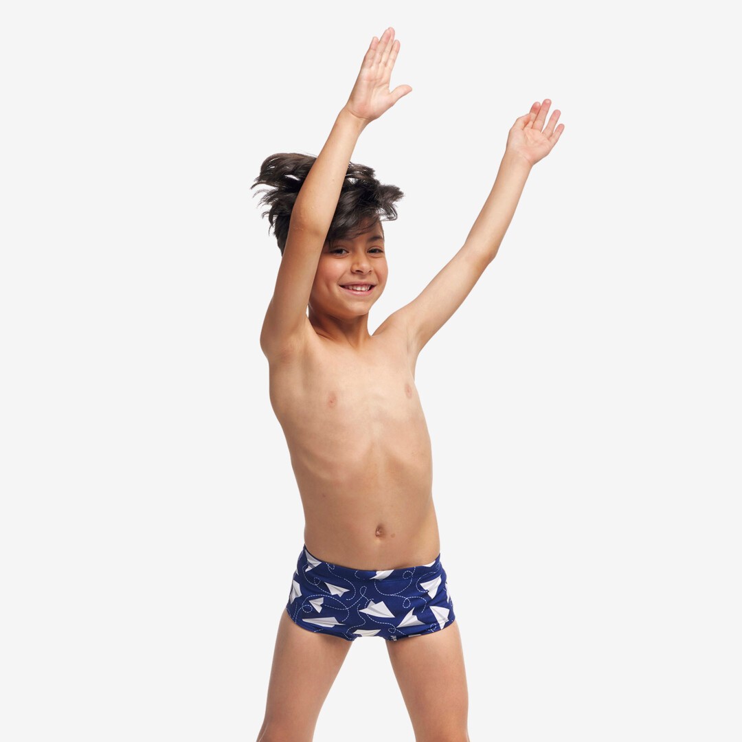 twink boyswim shop daughter Toddler Boy's Printed Trunks Paper Plain