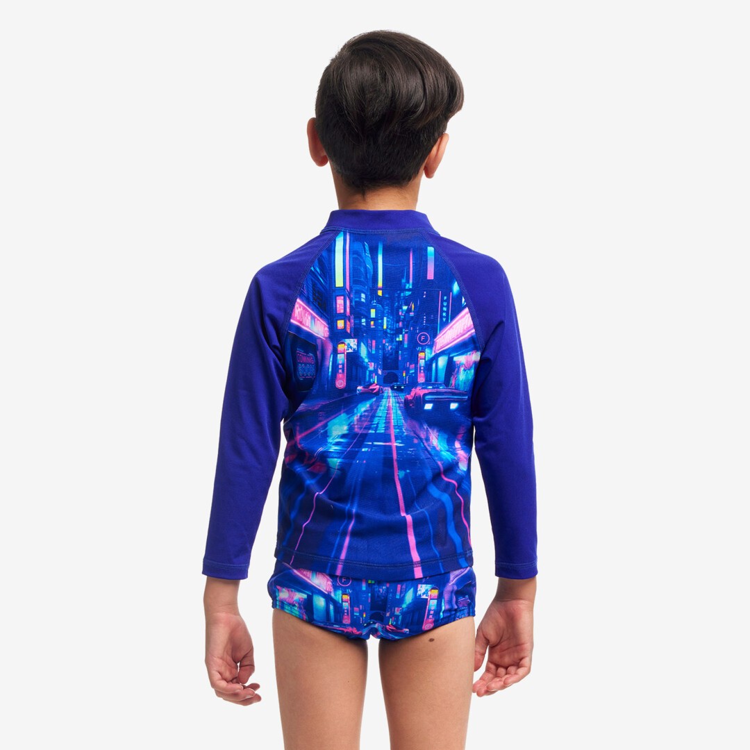 Cyber City Toddler Boy's Zippy Rash Vest