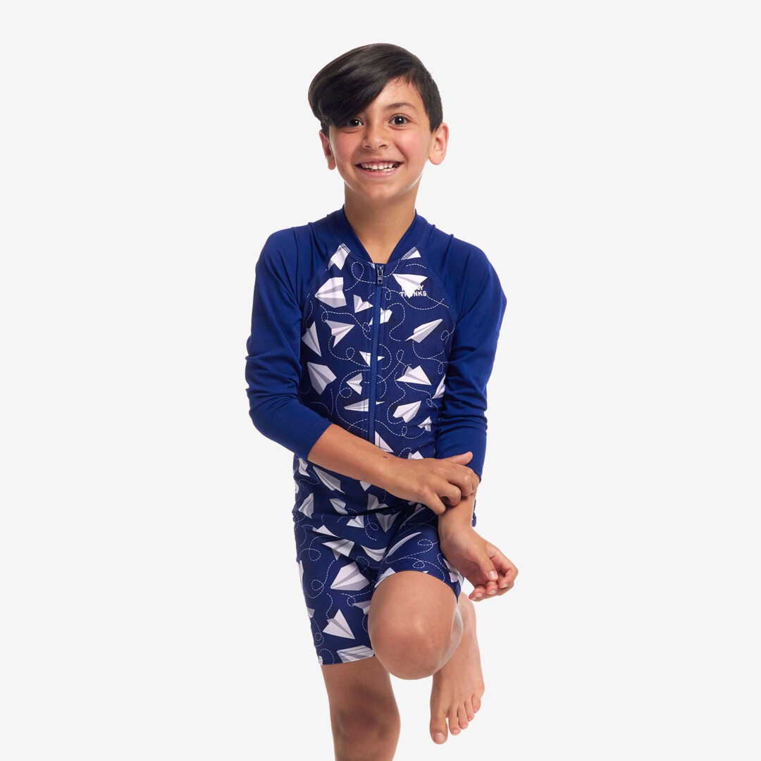 Paper Plain Toddler Boy's Go Jump Suit