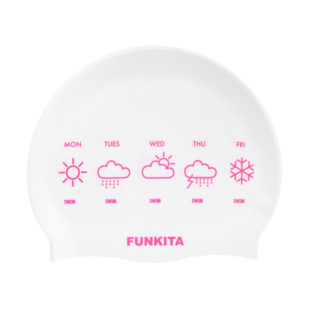Swim Week  Silicone Swimming Cap