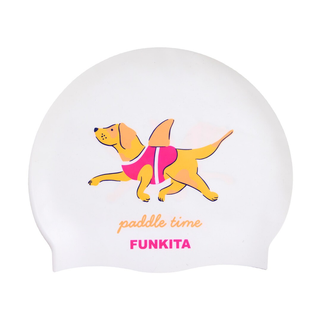 Paddle Time  Silicone Swimming Cap