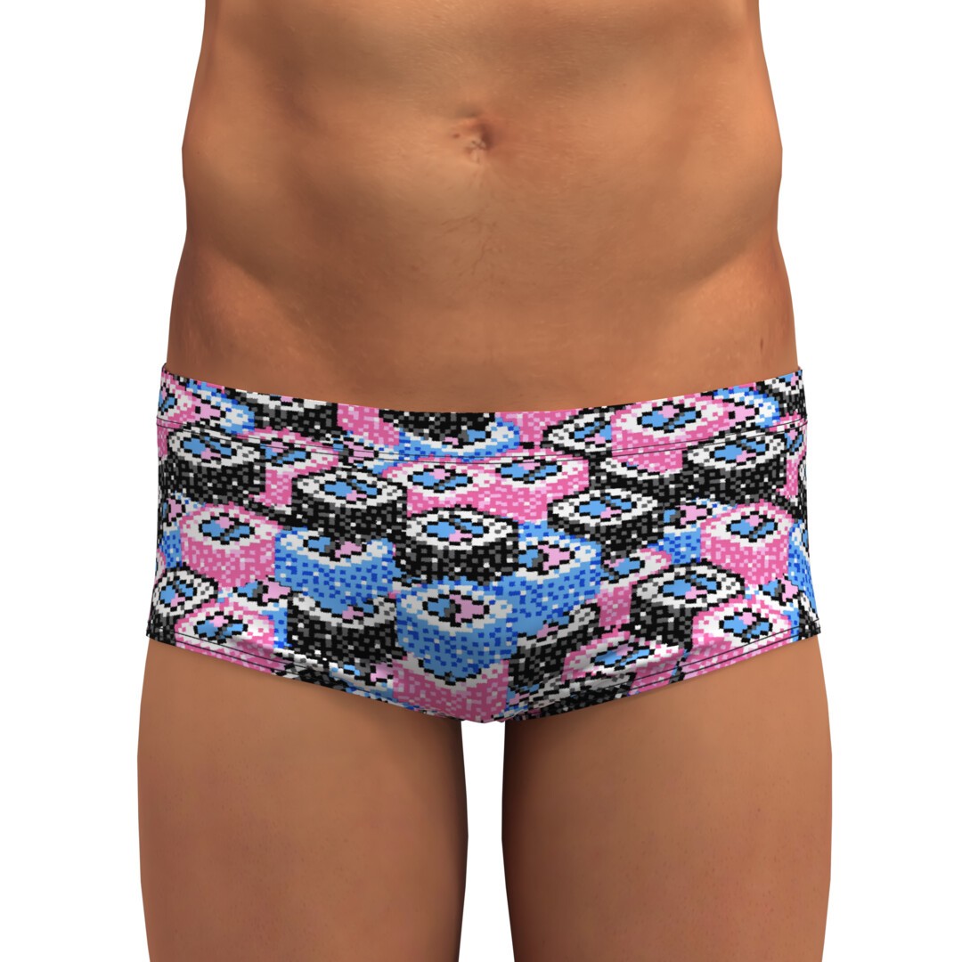 Sushi Stack Boy's Sidewinder Trunks