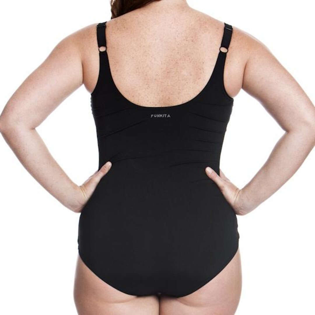 Still Black Ladies Scoop Neck One Piece