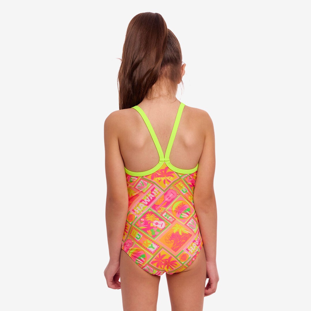 Hula Bula Toddler Girl's Printed One Piece