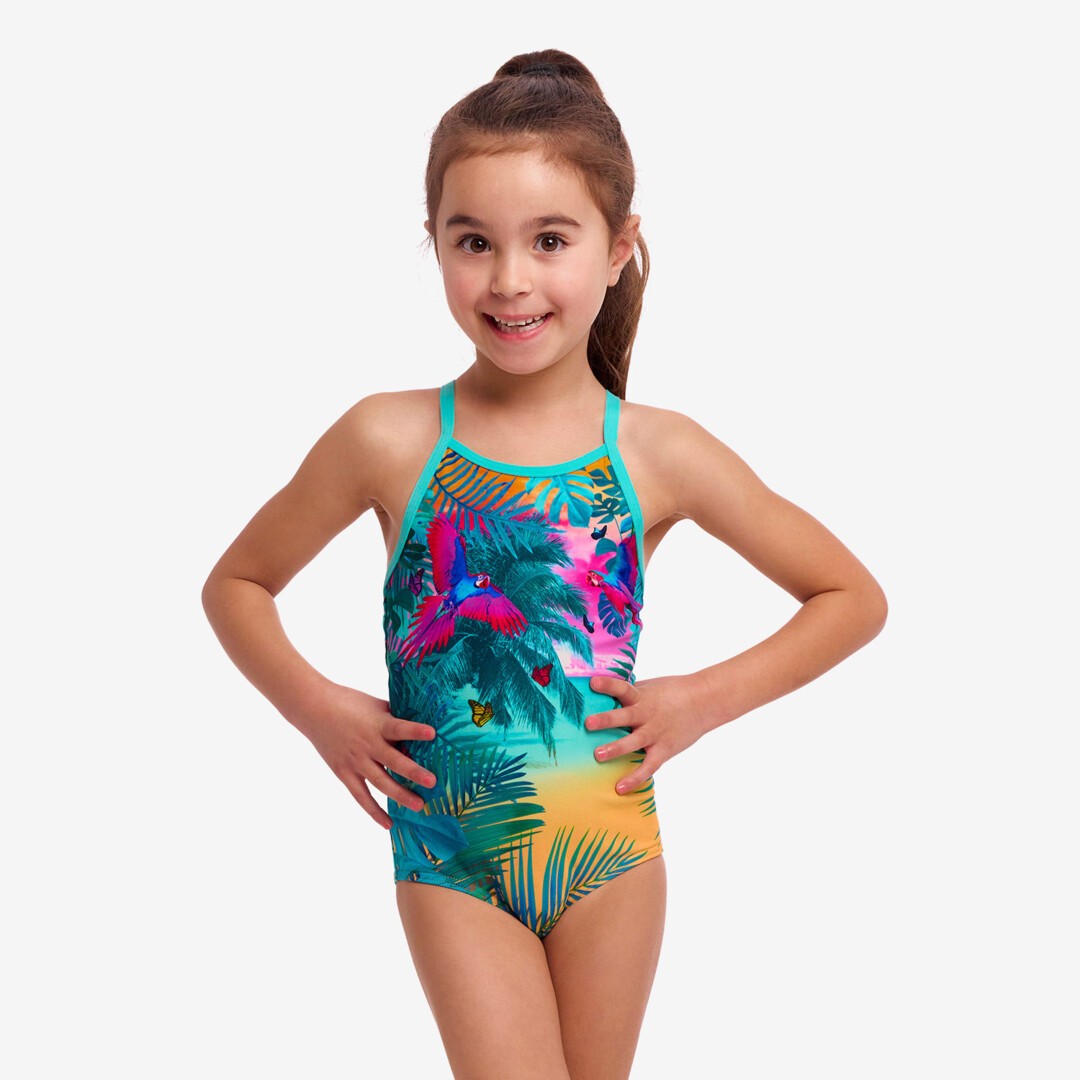 The Beach Toddler Girl's Printed One Piece