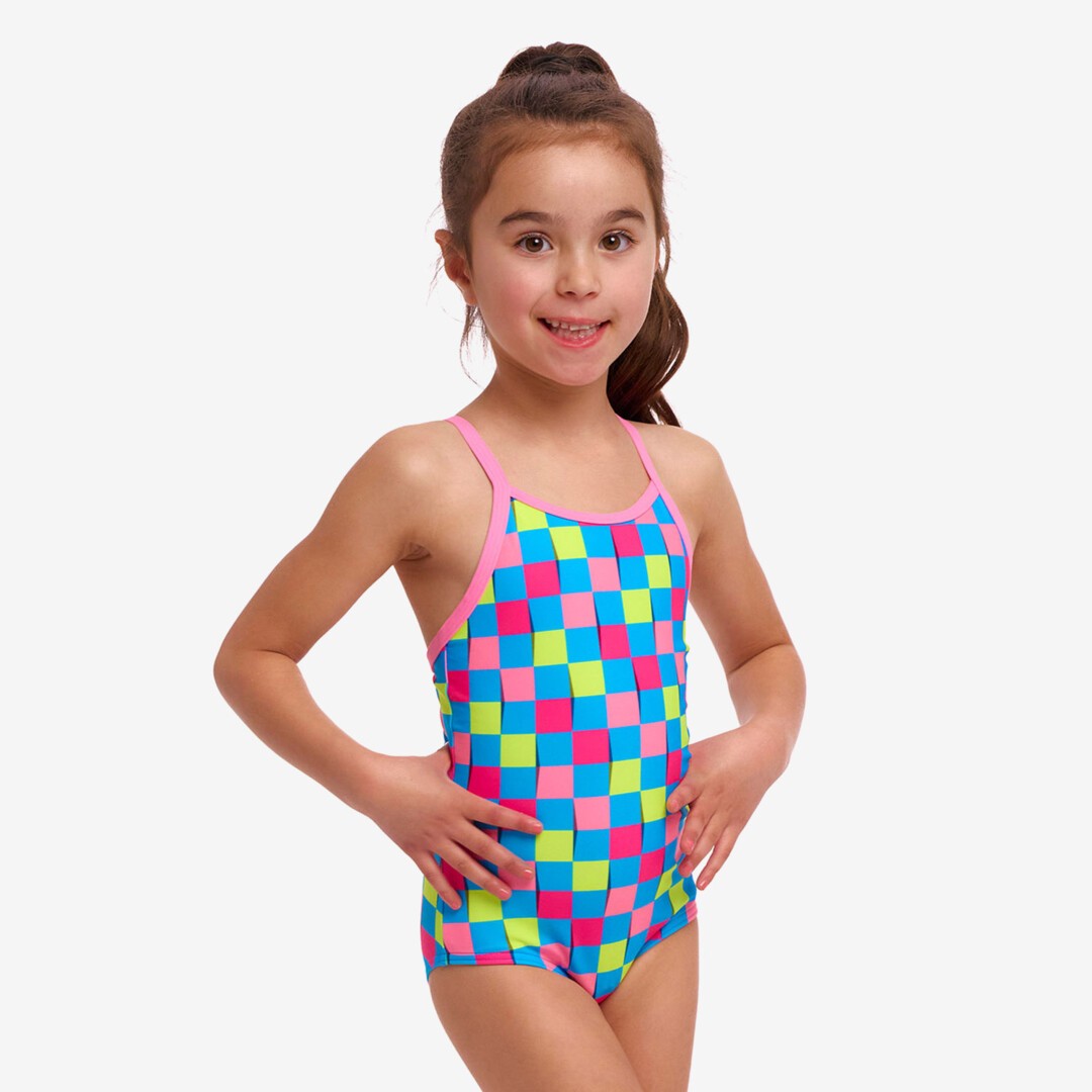 Post It Toddler Girl's Printed One Piece
