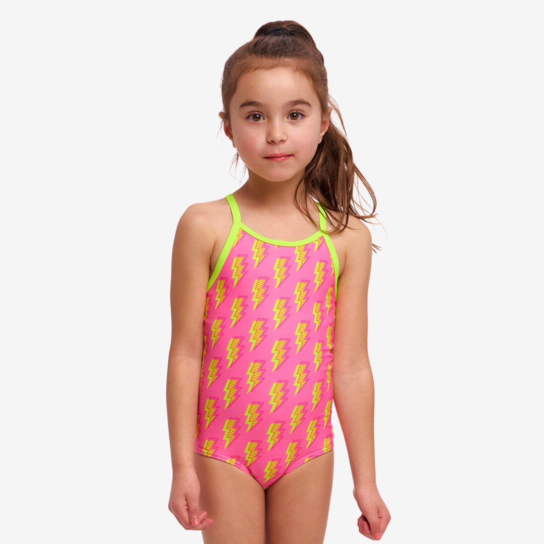 Toddler Girl's Printed One Piece Stunner