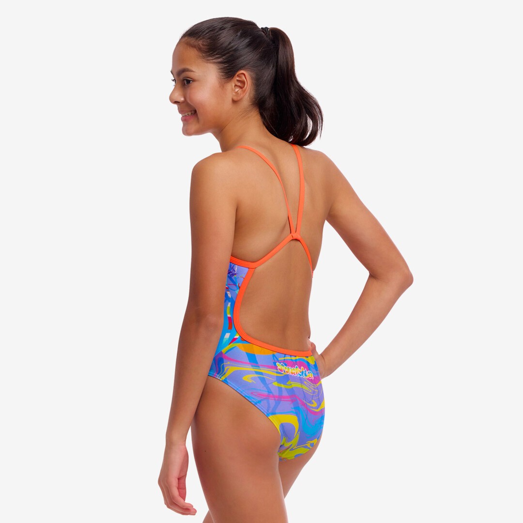 Ghost Gum Girl's Single Strap One Piece