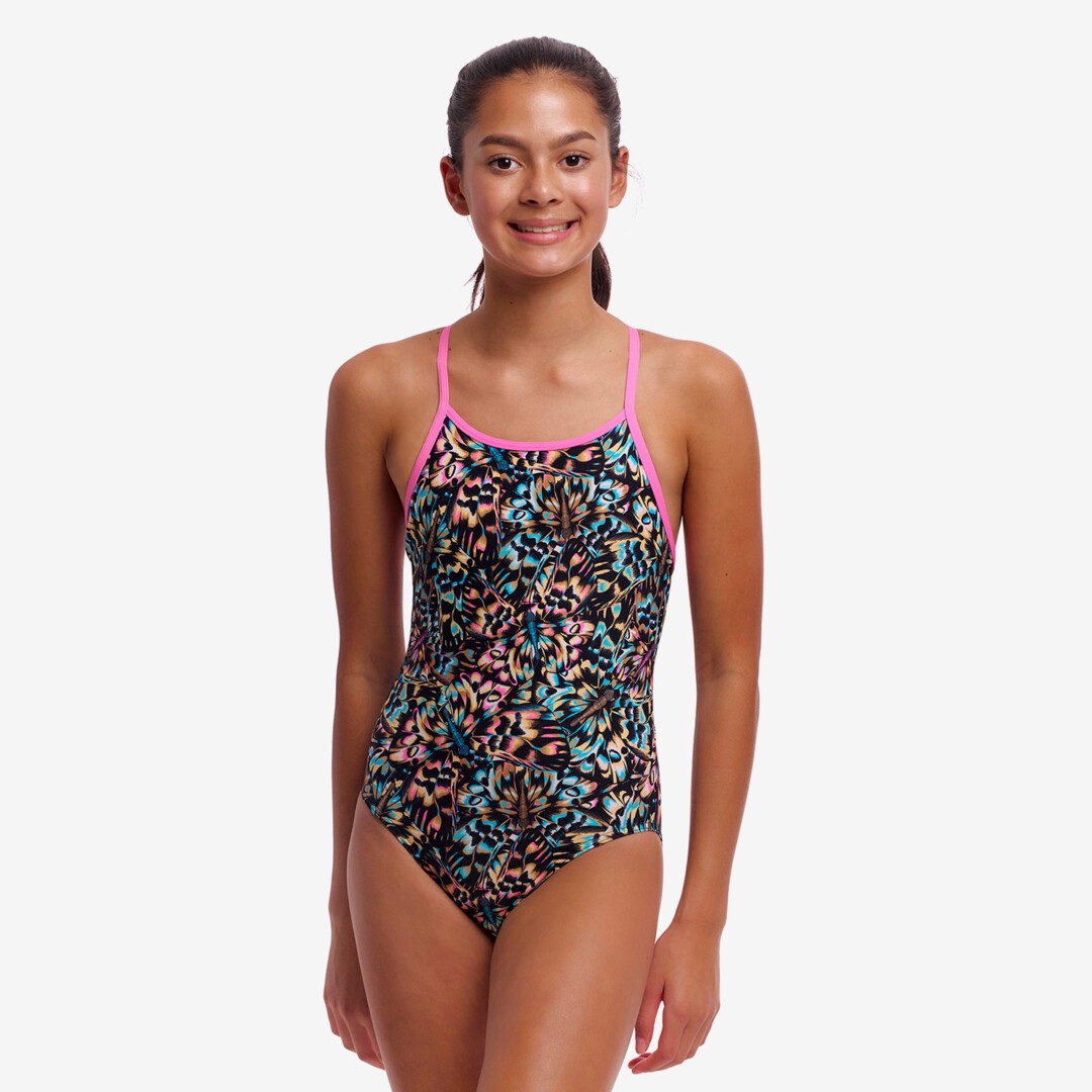 Girls Event Horizon Diamond Back One Piece
