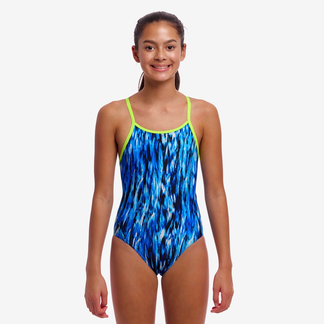 Wing Streak Girl's Diamond Back One Piece