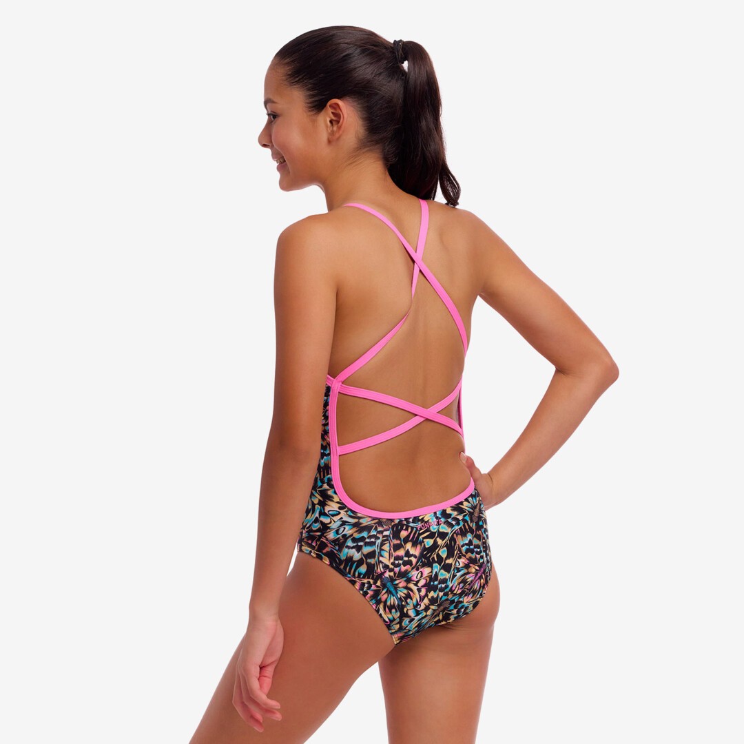 Copper Cluster Girl's Strapped In One Piece