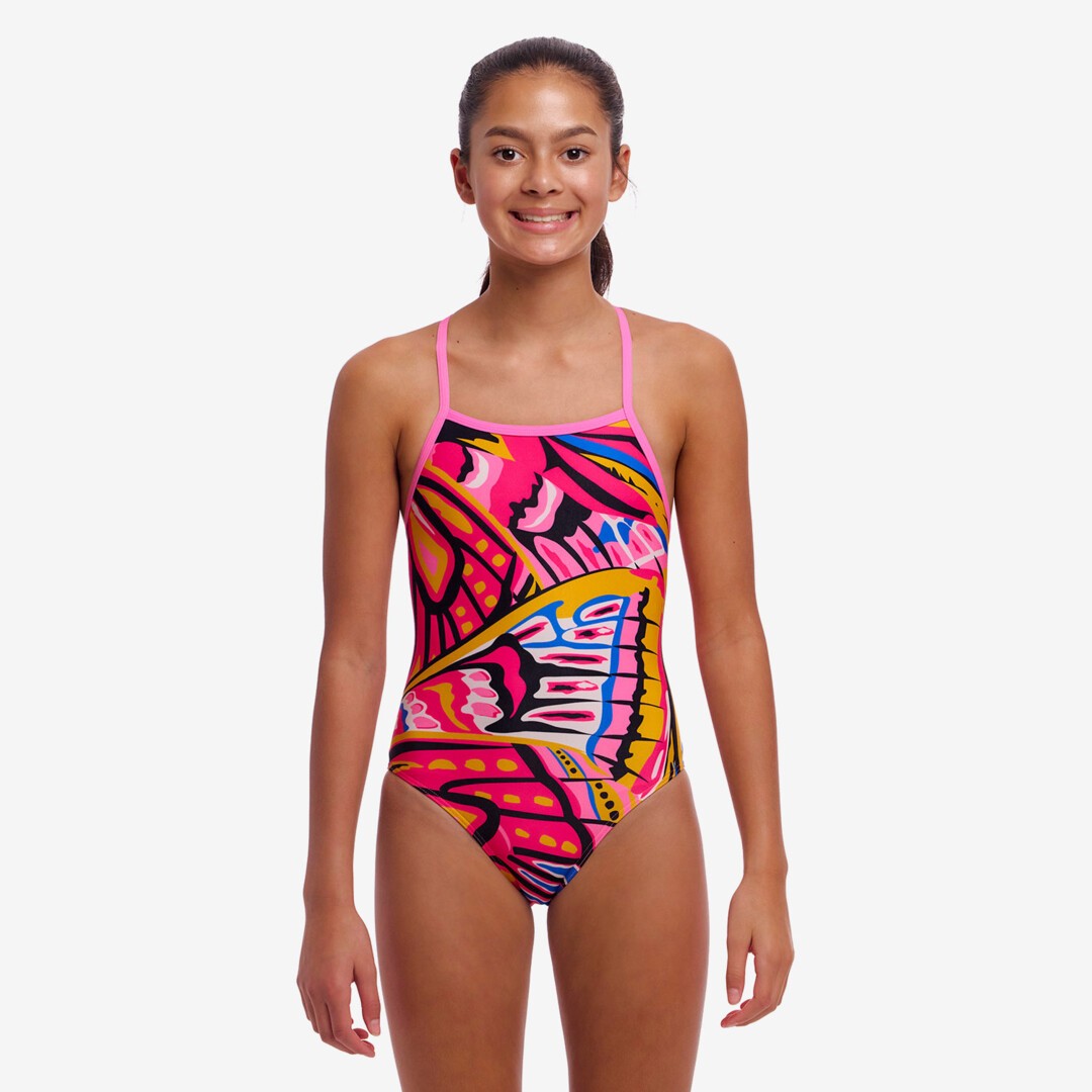 Lover Flies Girl's Strapped In One Piece