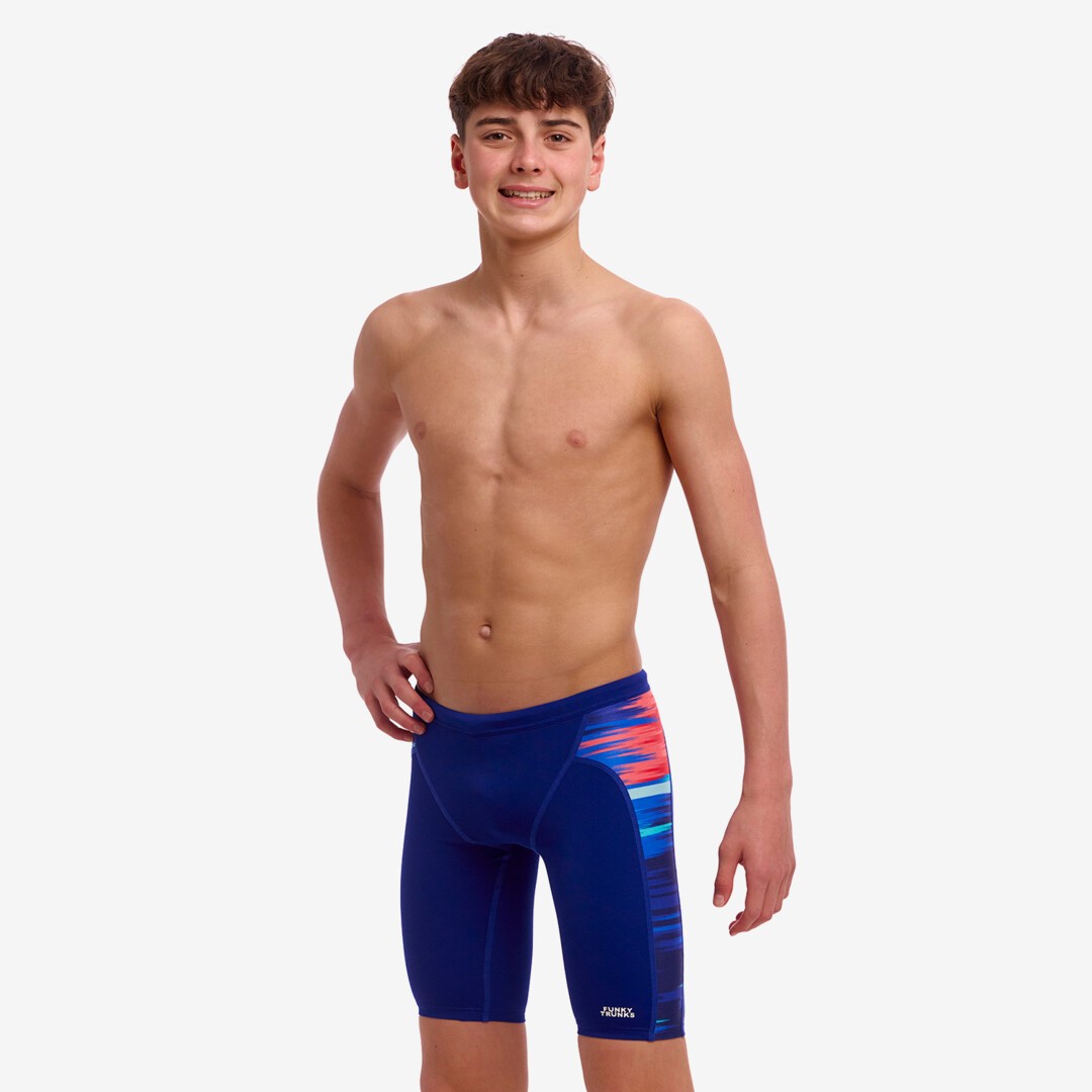 Storm At Sea Boy's Training Jammers