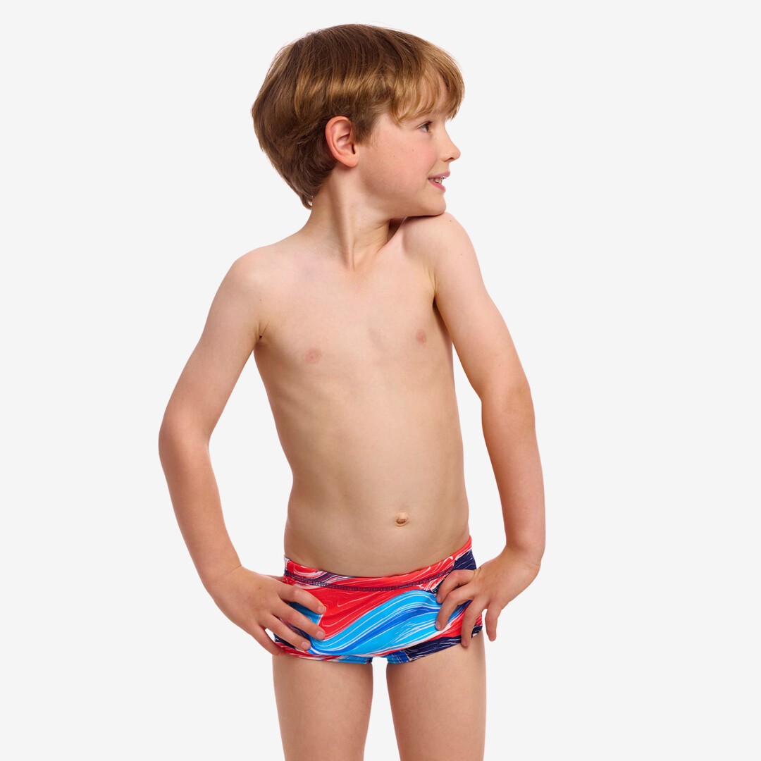 Wave Craze Toddler Boy's Printed Trunks