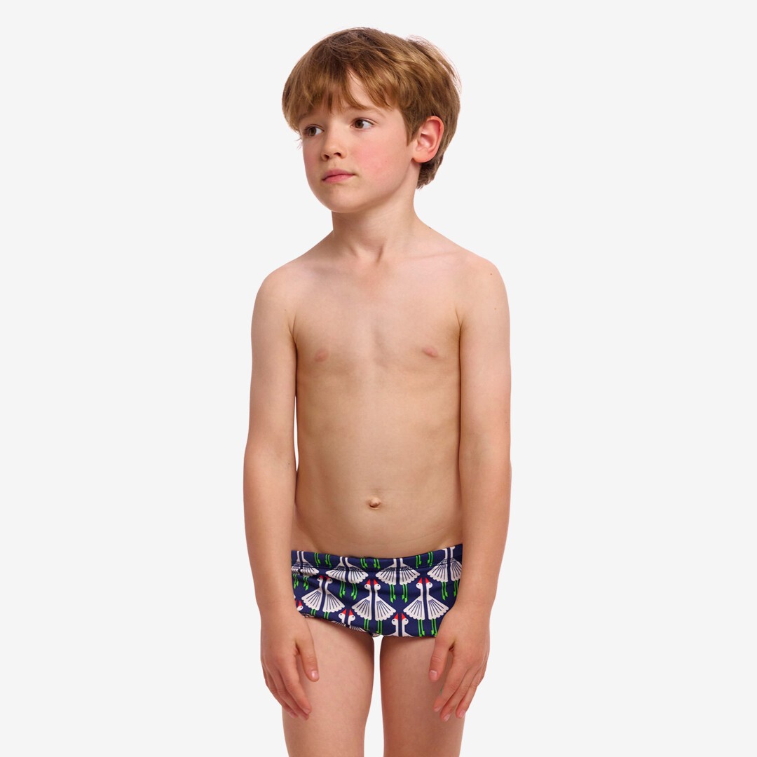 Sitting Duck Toddler Boy's Printed Trunks