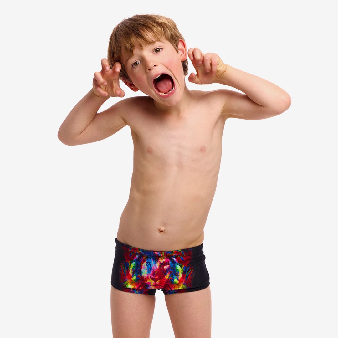 Pride Alive Toddler Boy's Printed Trunks