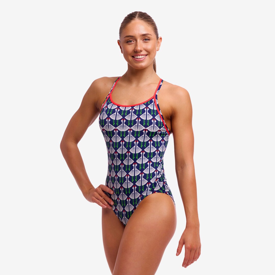 Sitting Duck Ladies Diamond Back One Piece