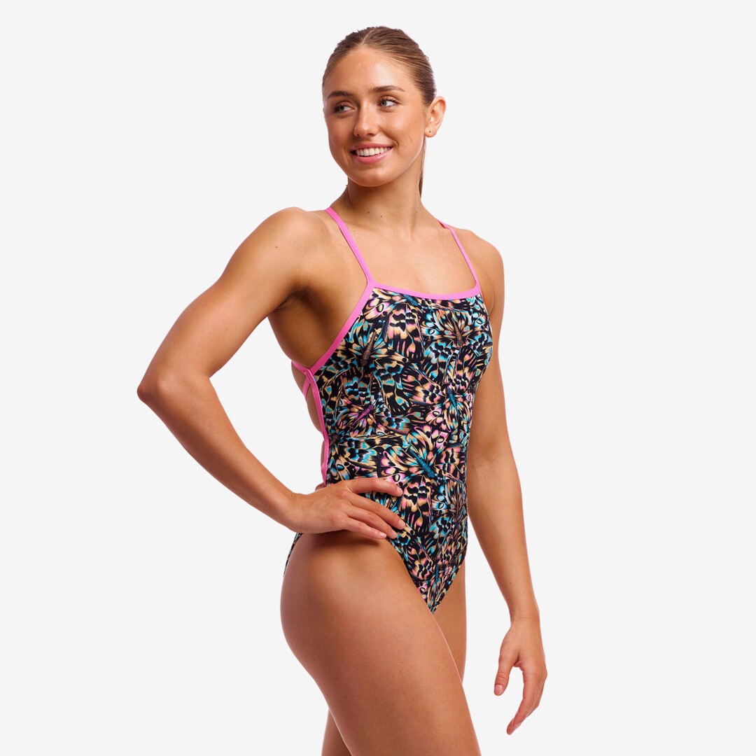 Copper Cluster Ladies Strapped In One Piece