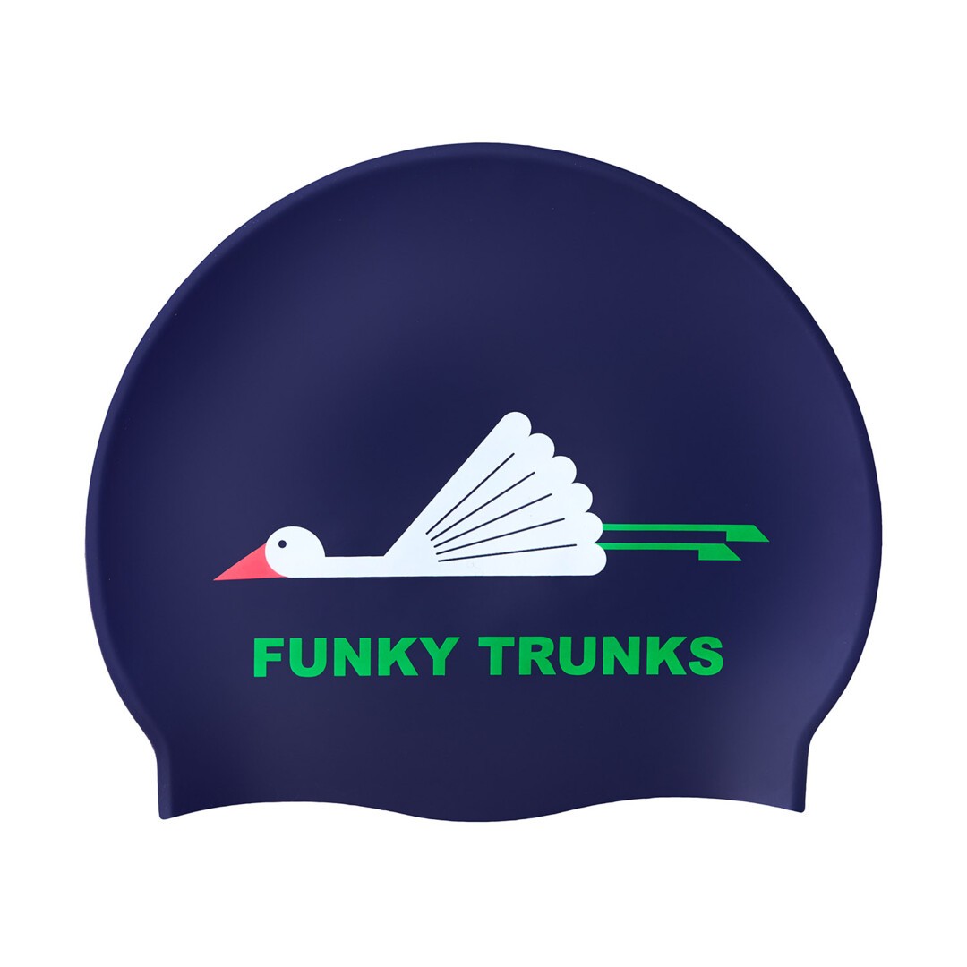 Sitting Duck  Silicone Swimming Cap
