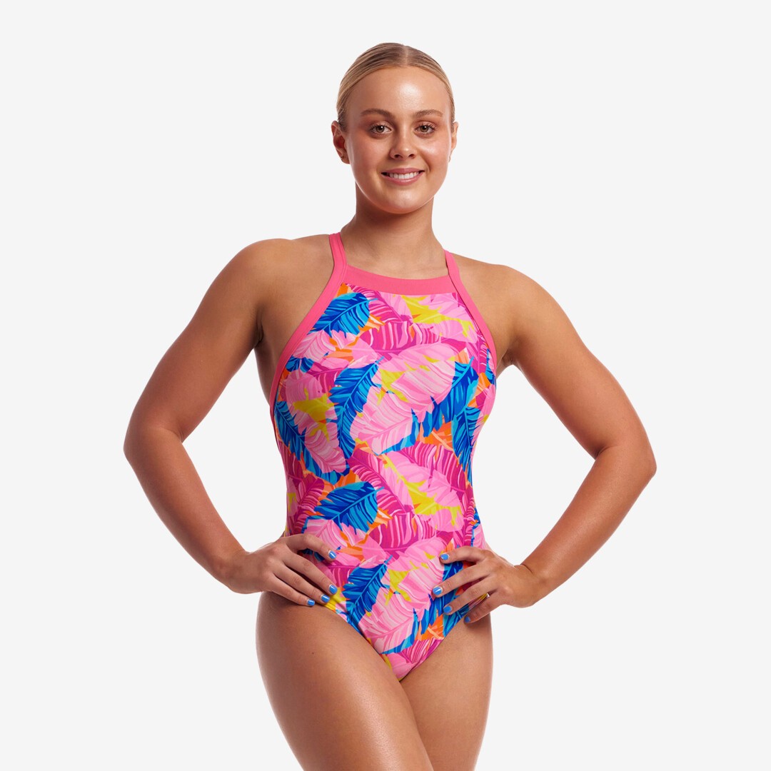 Just Jungle Ladies Sky Hi One Piece