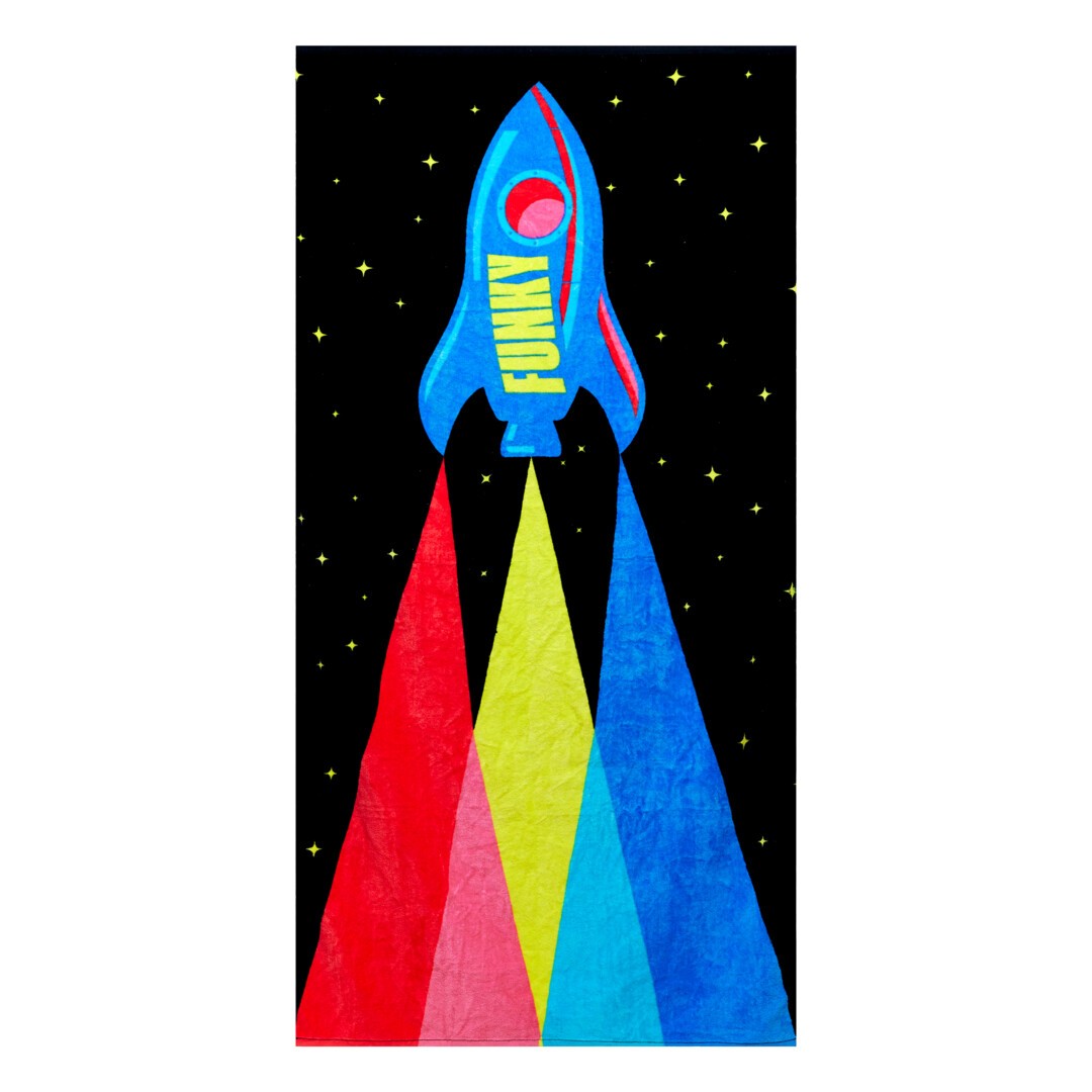 Pocket Rocket  Cotton Towel