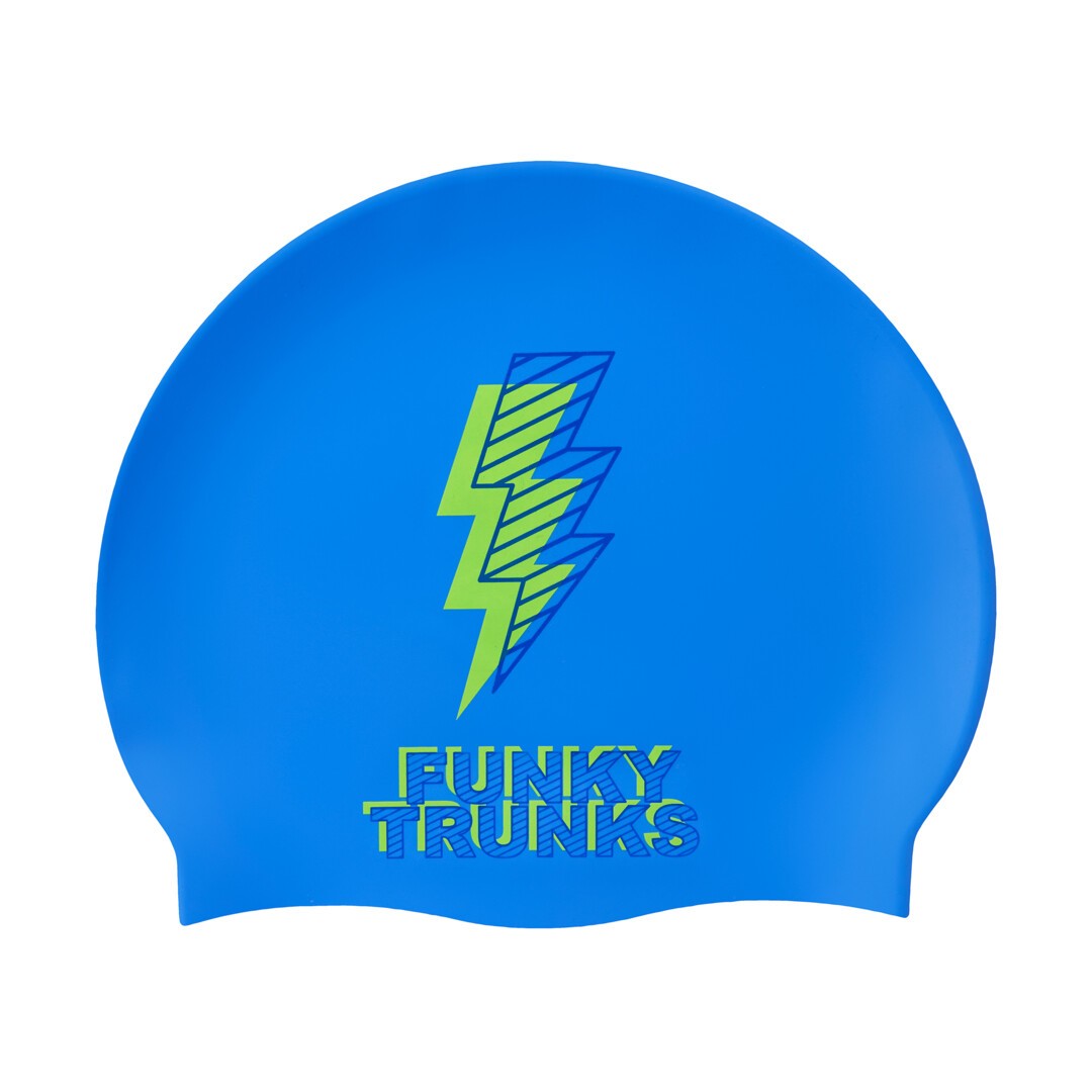 Bolted  Silicone Swimming Cap