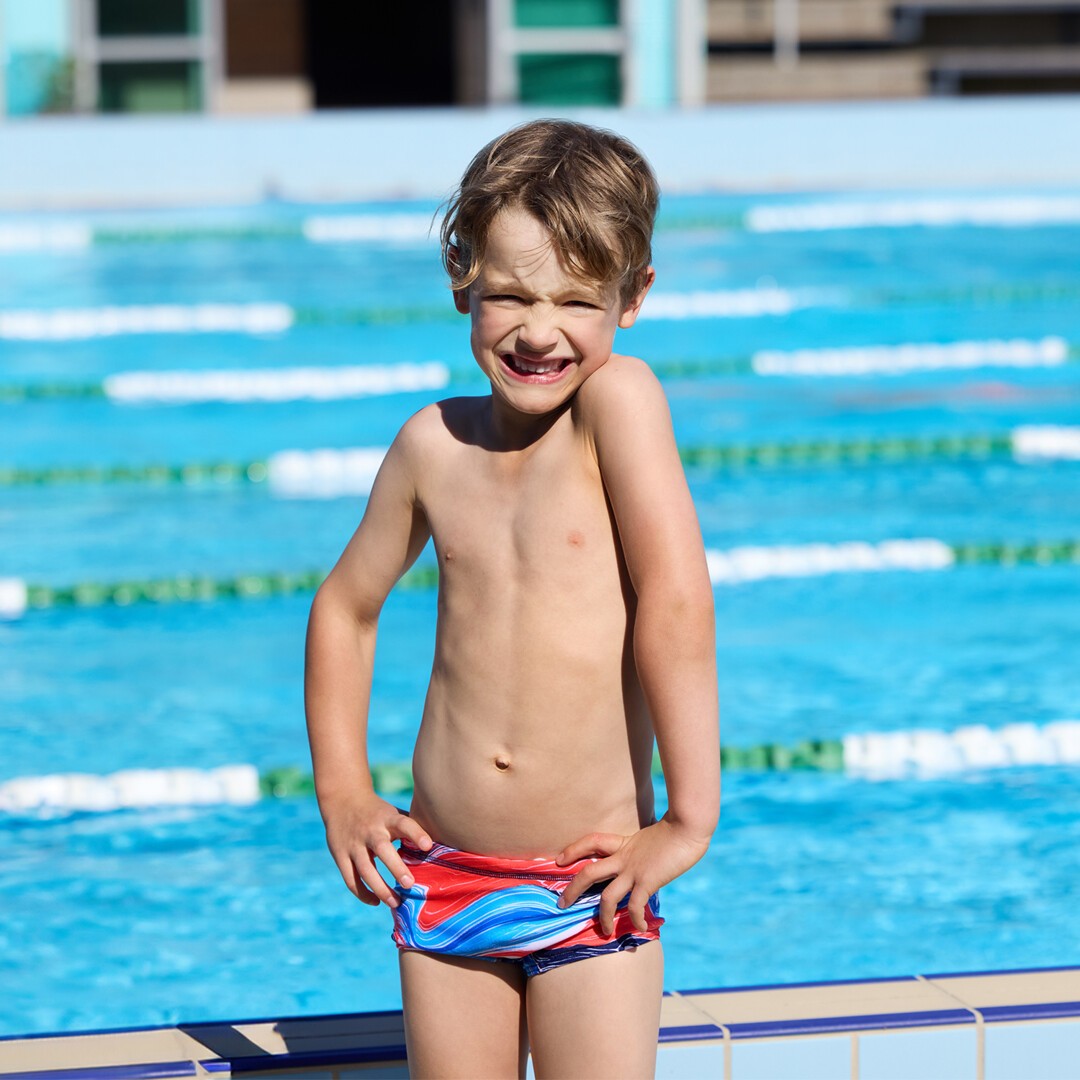 Wave Craze Toddler Boy's Printed Trunks