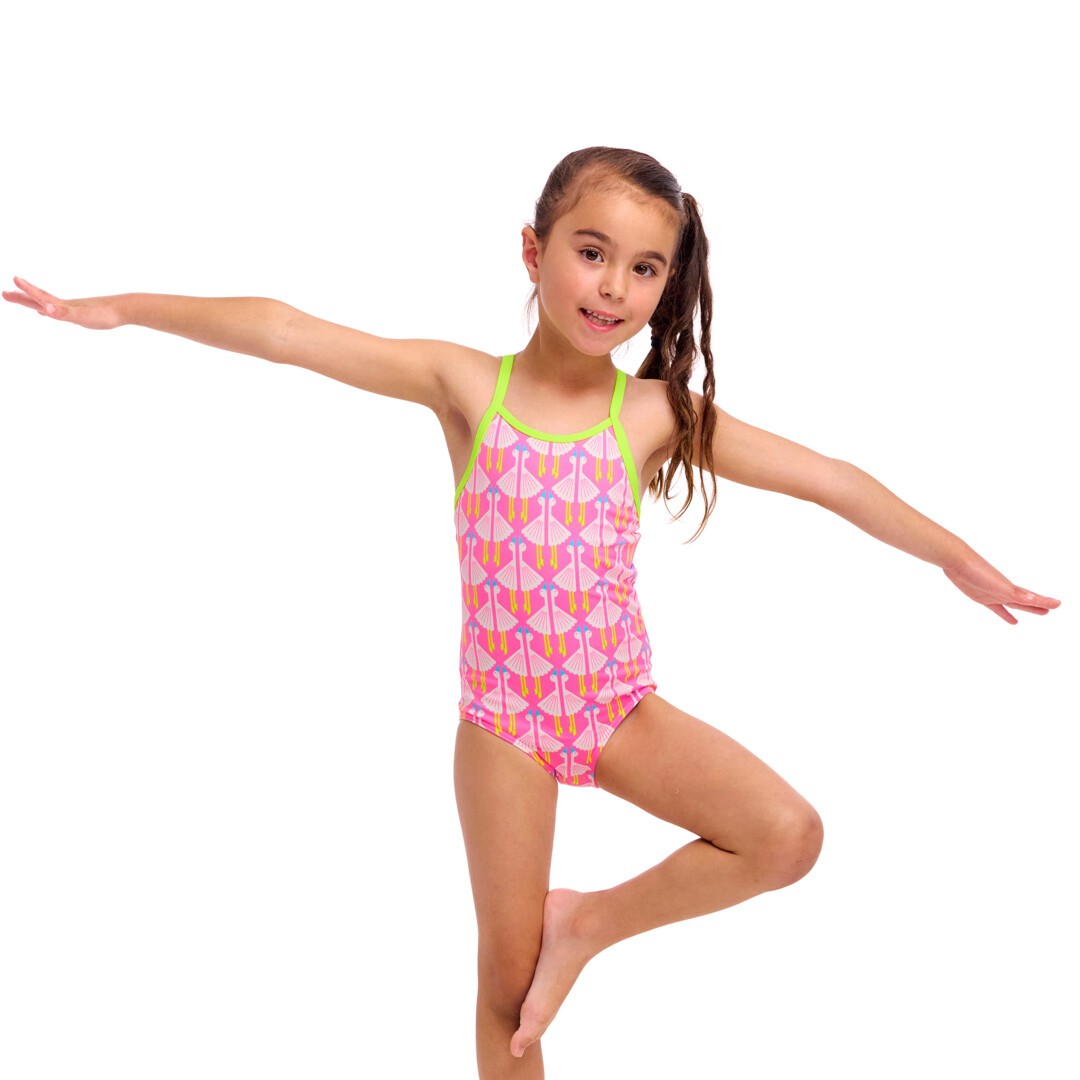 Duck Duck Goose Toddler Girl's Printed One Piece