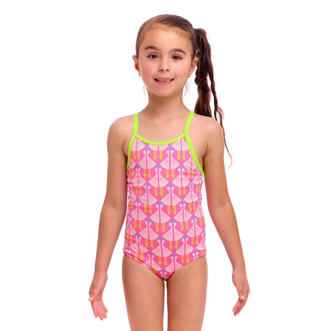Duck Duck Goose Toddler Girl's Printed One Piece