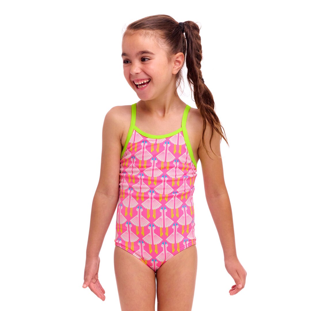 Duck Duck Goose Toddler Girl's Printed One Piece