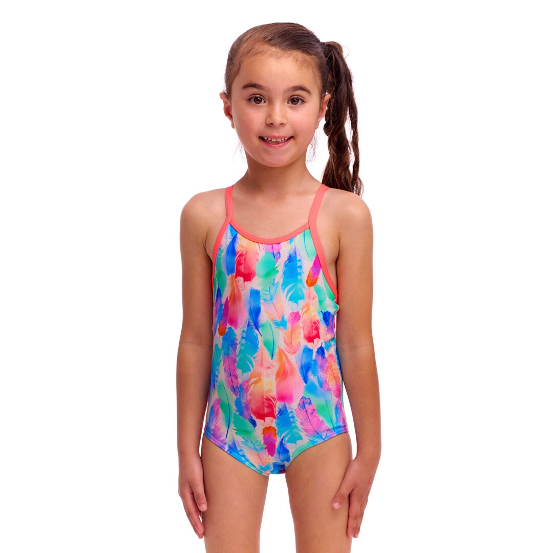 Tickle Pink Toddler Girl's Printed One Piece