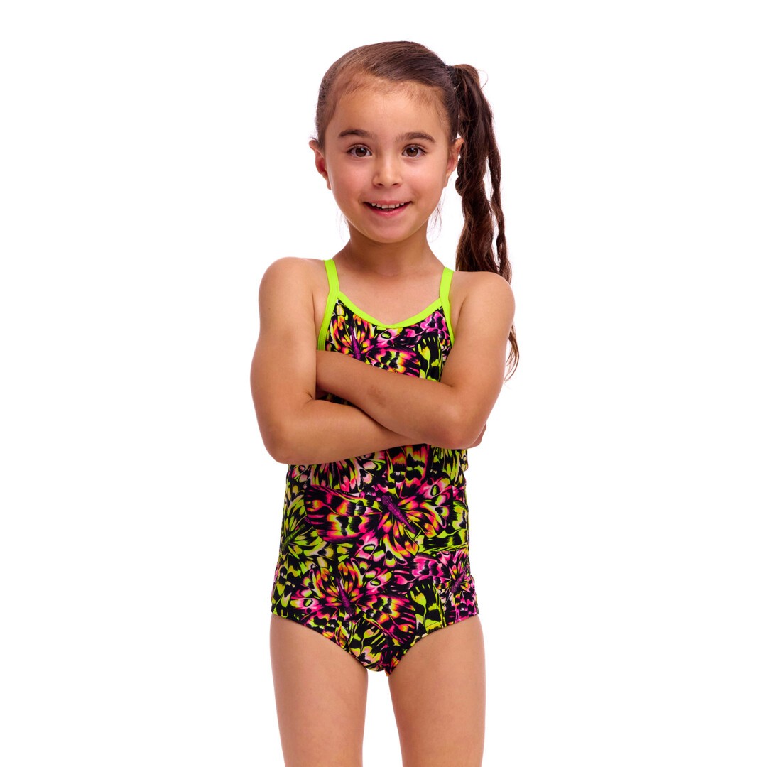 Water Wings Toddler Girl's Printed One Piece
