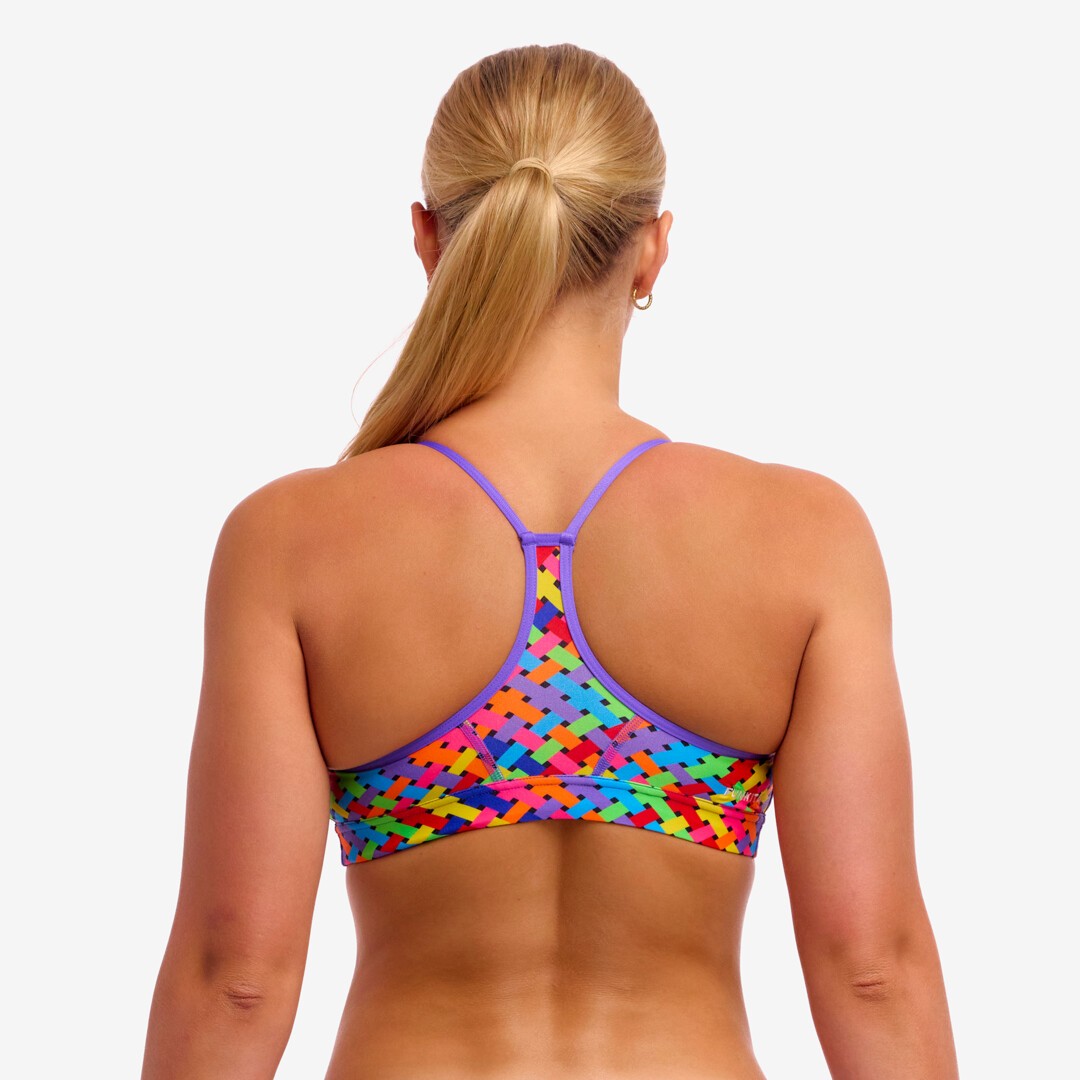 Bread Basket Ladies Swim Crop Top
