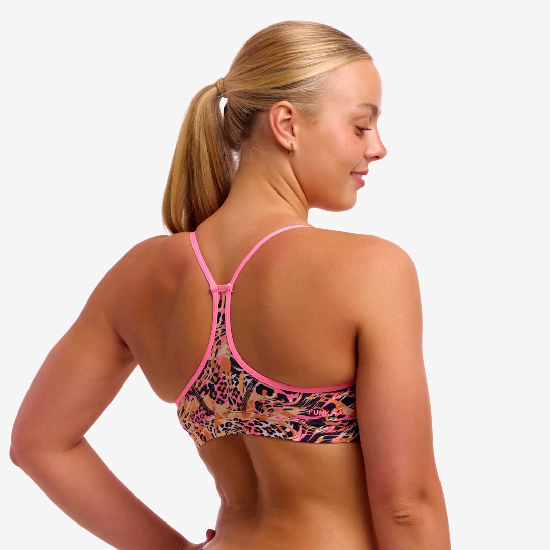 Tipsy Tiger Ladies Swim Crop Top